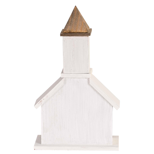 Church Figurine The Solid Rock 13H