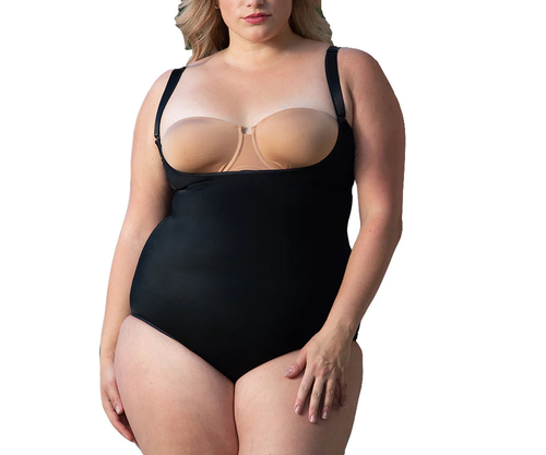 InstantFigure Undersbust Brief with adj Bra Straps
