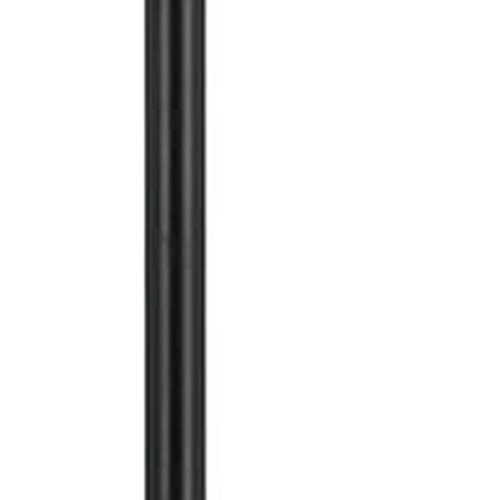 60" Bronze Traditional Shaped Floor Lamp With Tan Square Shade