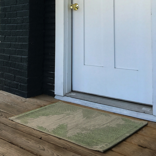 2' X 3' Beige Indoor Outdoor Area Rug