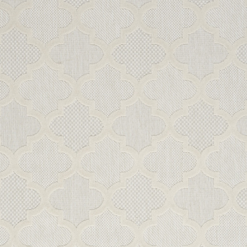 5' X 7' Ivory Indoor Outdoor Area Rug