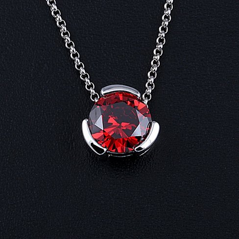 The Sentry - Pendant for a 12 mm Round Precious Stone