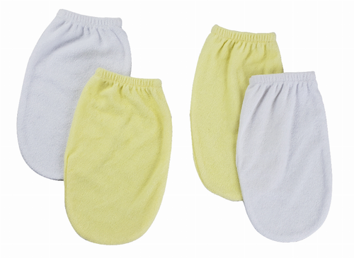 Bambini Washcloth Mitt - 4 Piece Set