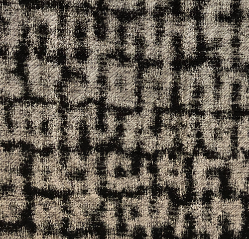 Plutus Modish Millie Luxury Throw Pillow in Black and Beige Tones