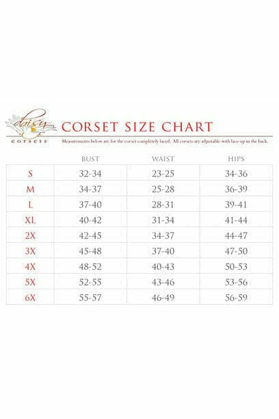 Lavish Gothic Lace-Up Corset Belt Cincher