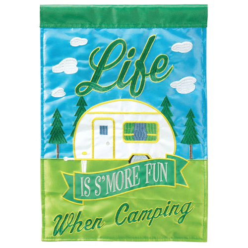 Camper Life Is S'More Fun Poly Garden