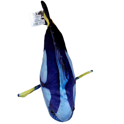 Blue Tang Aquatic Fish Plush Stuffed Animal 16.5"
