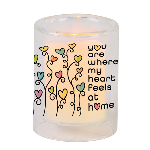 Candleholder You Are Where My Heart