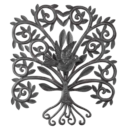 3D Bird in Vine Bush