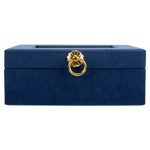 Linen Music Box I Have Loved You Navy