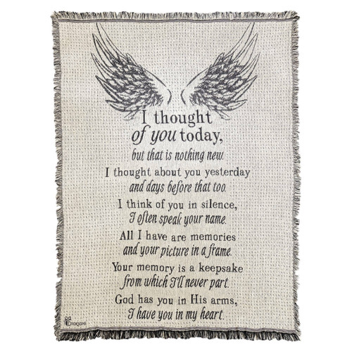 Throw I Thought Of You Tapestry