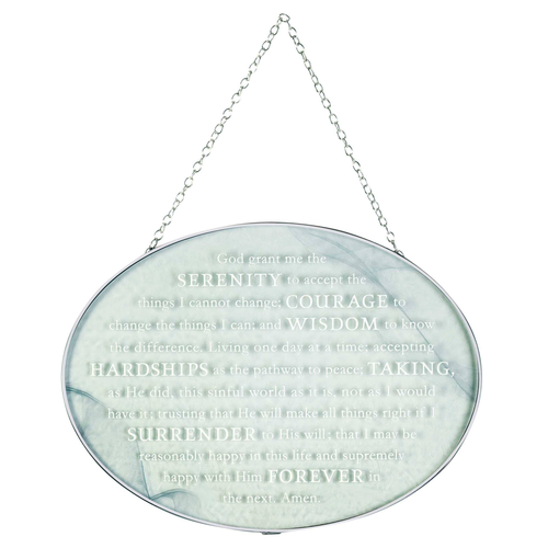 Serenity Prayer Suncatcher