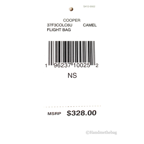Michael Kors Cooper Leather Flight Crossbody Bag