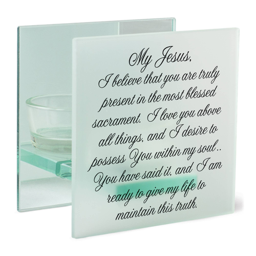 Tealight Holder My Jesus, I Believe That