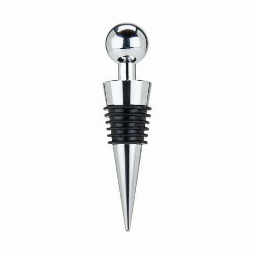 Sphere: Chrome Bottle Stopper