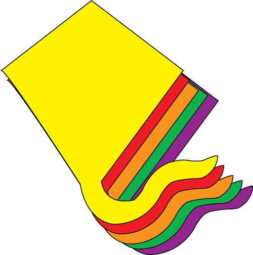 Kite Assorted Color Creative Cut-Outs