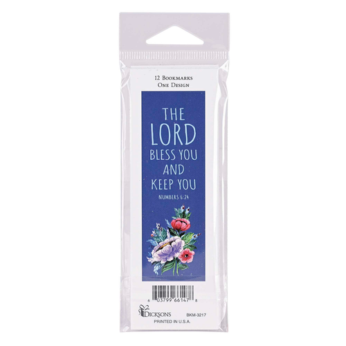 Bookmark The Lord Bless You 2x6 12-Pack