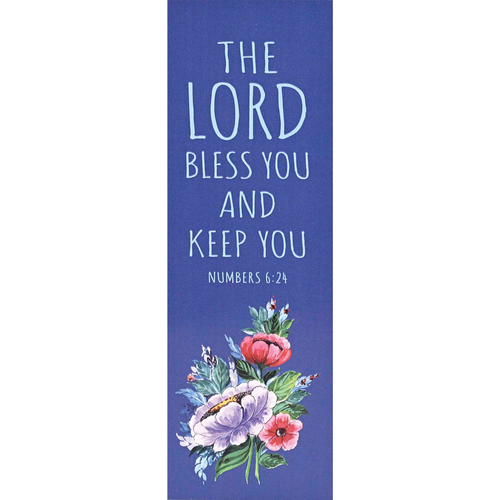 Bookmark The Lord Bless You 2x6 12-Pack