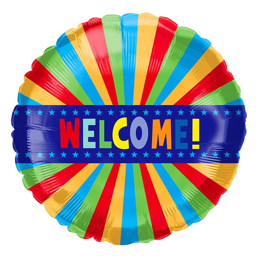 Welcome Mylar Balloon