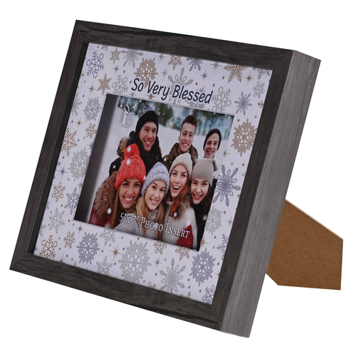 Photo Frame 5x7 Very Blessed Snowflake