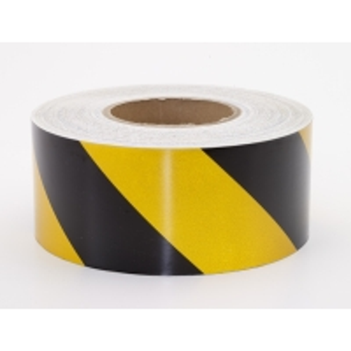 Reflective Hazard Stripe Adhesive Tape,