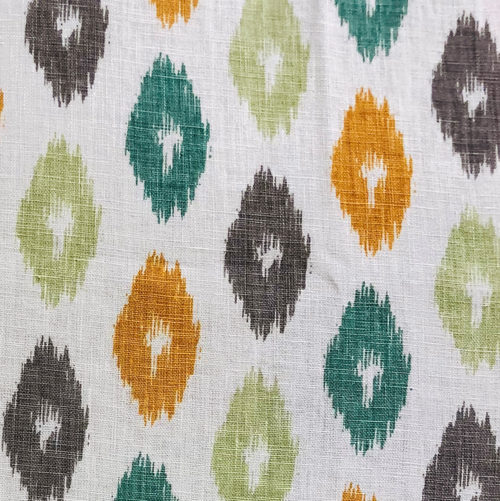 Plutus Wild Ingrid Ikat Multi Color Luxury Throw Pillow
