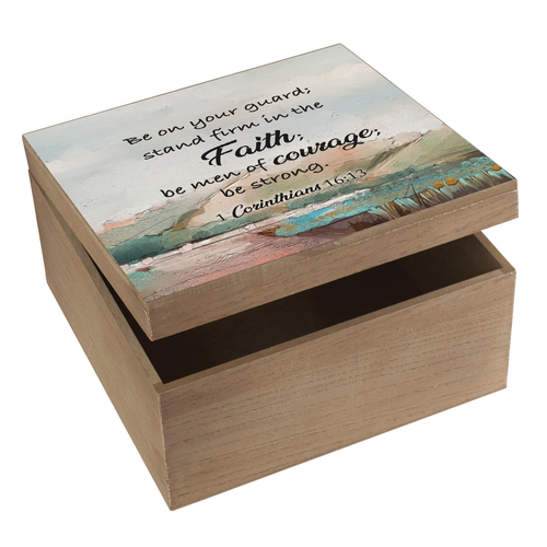 Keepsake Box Be On Your Guard 1Cor.16:13