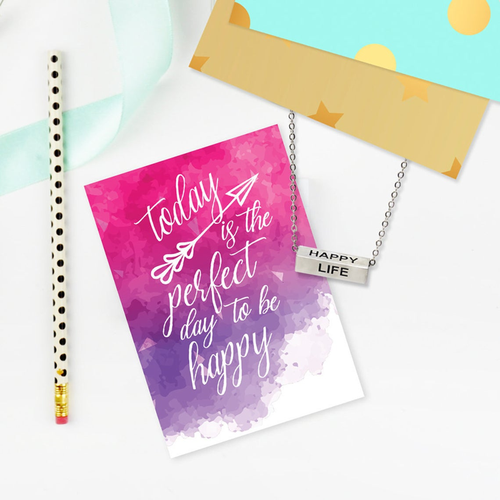 Happy Life Necklace