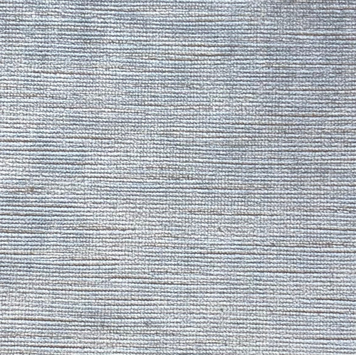 Plutus Icy Sky Blue and Silver Luxury Throw Pillow