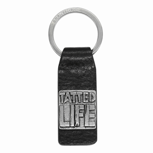 Leather Keychain With Message  - TATTED LIFE