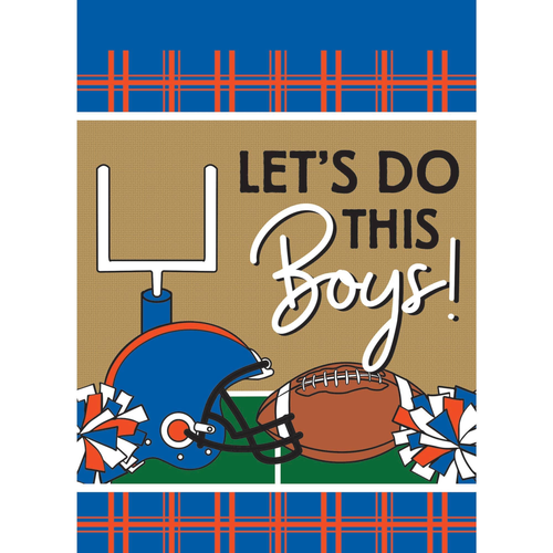 Garden Football In Virginia Flag