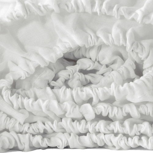 Ivory Linen California King Fitted sheet