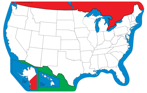 Unlabeled U.S.- Practice Maps