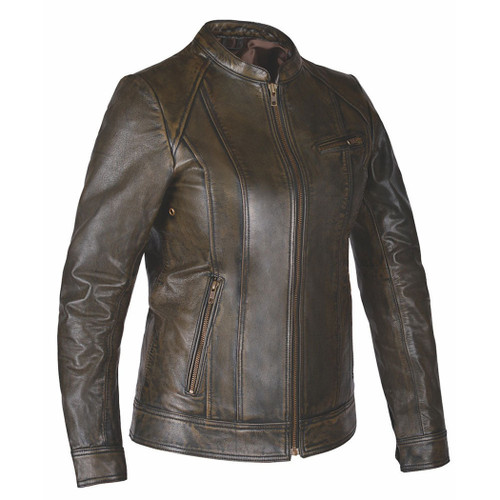 6849.2BR - LADIES PREMIUM LEATHER JACKET