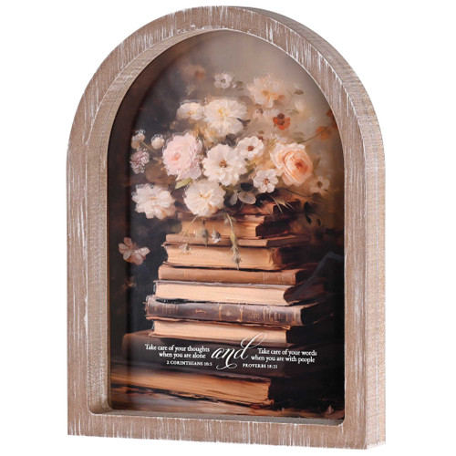 Framed Arch Take Care Of Thoughts 