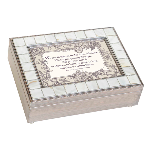 Music Box Mother Of Pearl We Are All Visitors