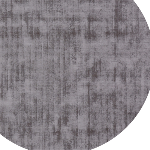 6' Dark Brown Round Hand Loomed Area Rug