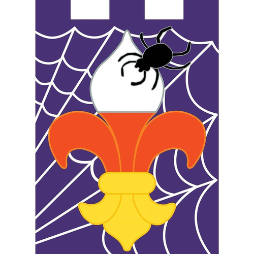 Halloween Fdl Poly Flag