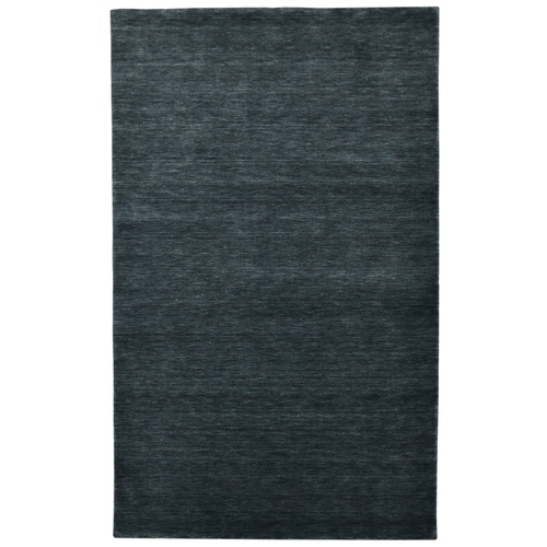4' X 6' Dark Gray Wool Hand Woven Area Rug