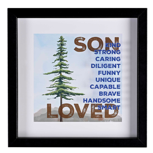 Framed Wall Art Son 10X10