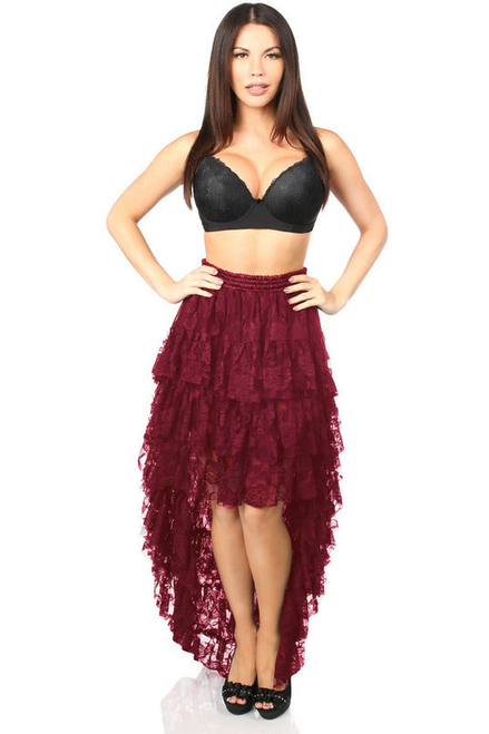 High Low Lace Skirt