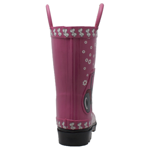 Children's 3D Fern Farmall Rubber Boot