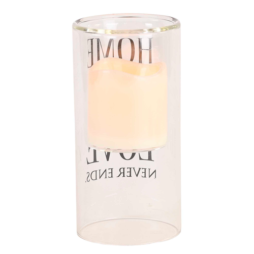 Candleholder Home Is Where Your 8In
