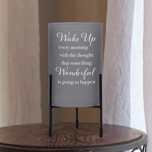 Candleholder Wake Up Every Morning