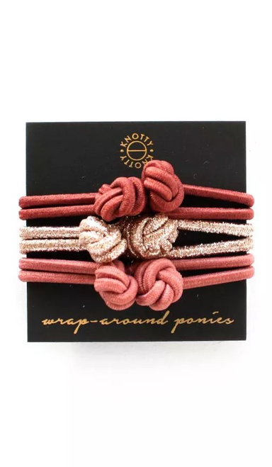 Wrap-Around Hair Pony Set of 3