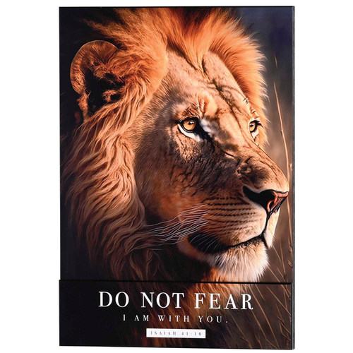Stacked Wall Plaque Do Not Fear I Am