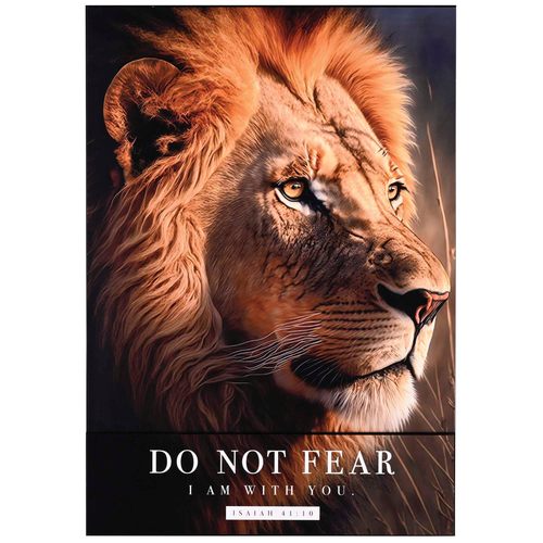 Stacked Wall Plaque Do Not Fear I Am