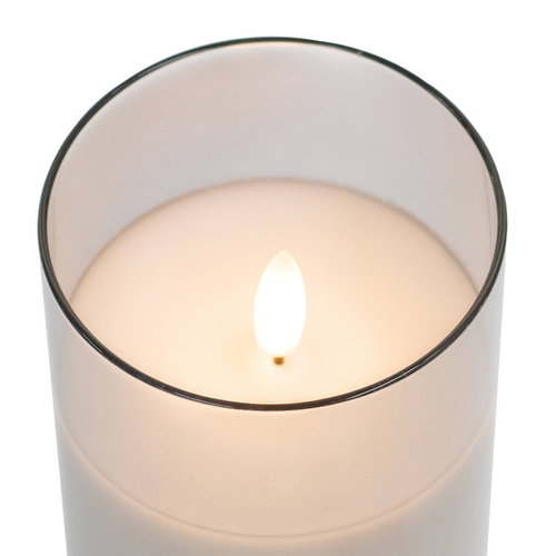 Led Candle Lets Just Stay Home 4In 