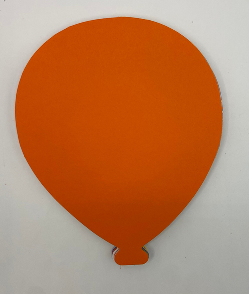 Balloon Assorted Color Creative Cut-Outs