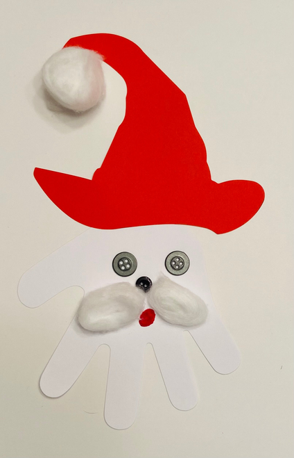 Santa Hat Large Single Color Creative Cut-Outs